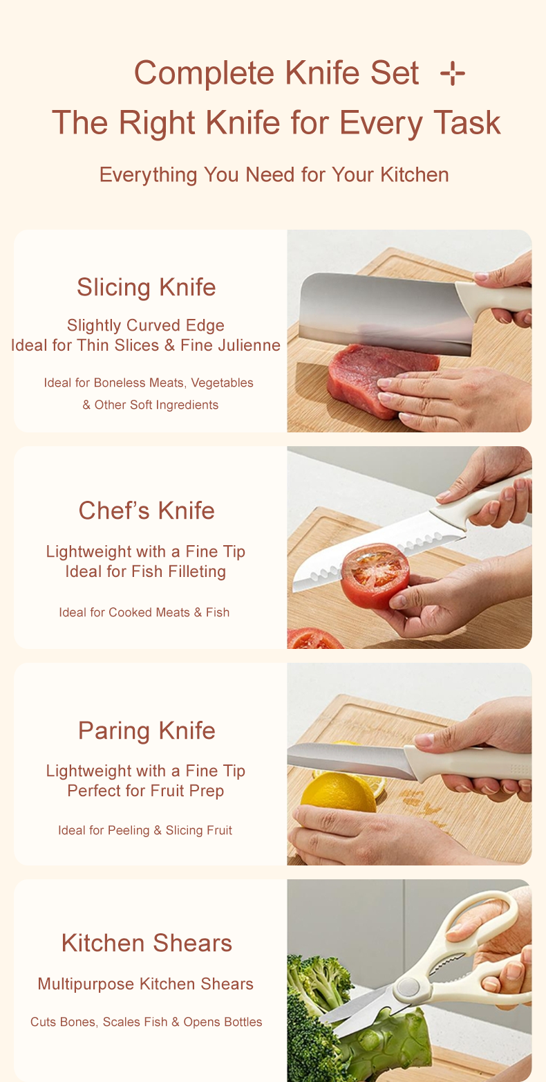 VELOSAN Moonlight Series Knife Set