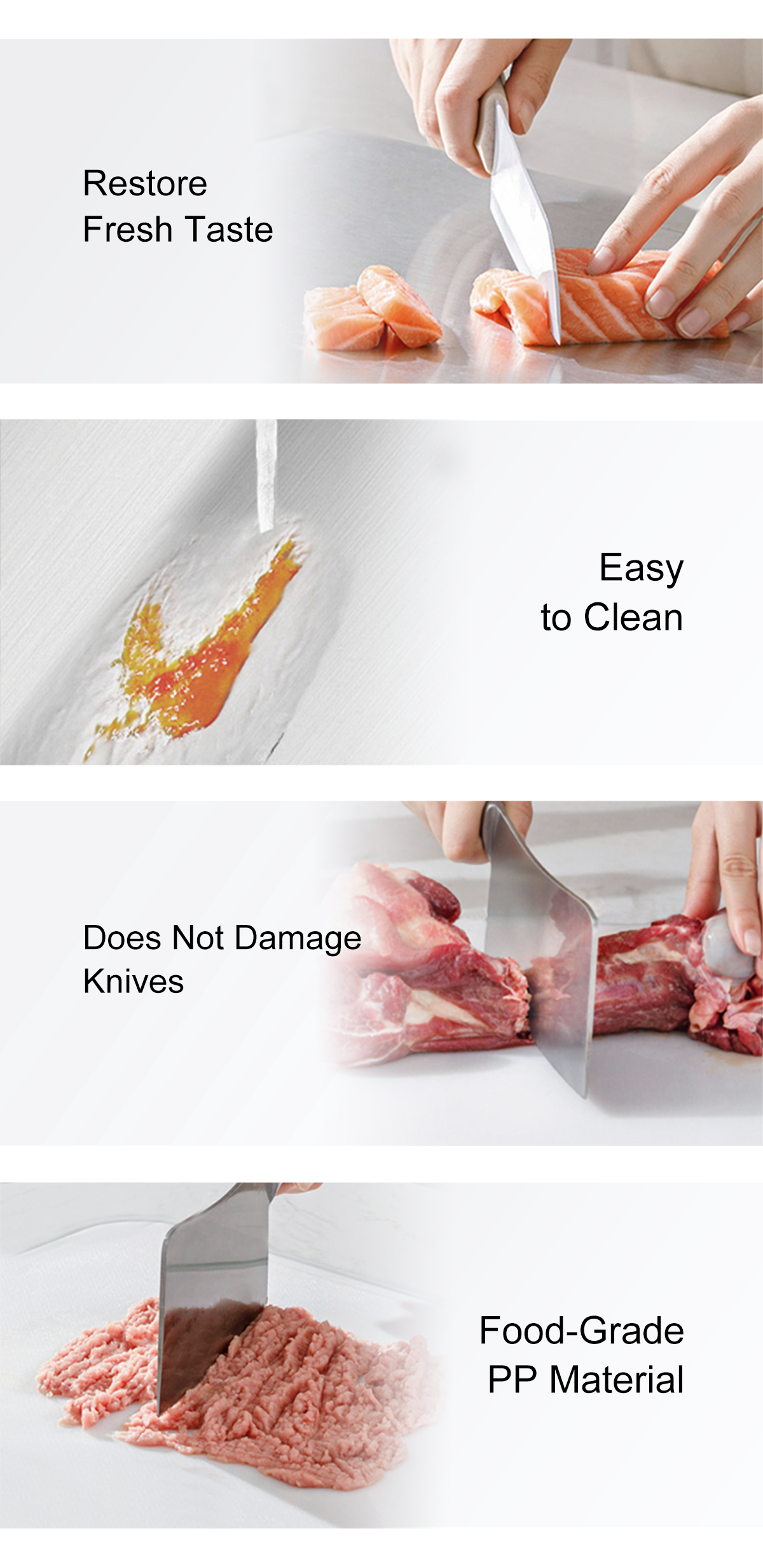 VELOSAN Chopping Board, 44.5 × 31 cm