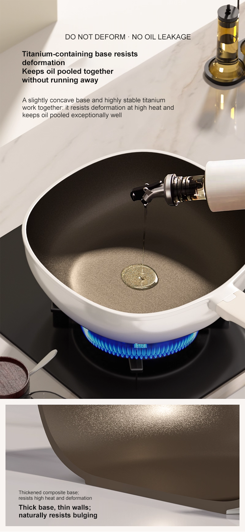 VELOSAN 24 cm Titanium-Ceramic Nonstick Square Pan
